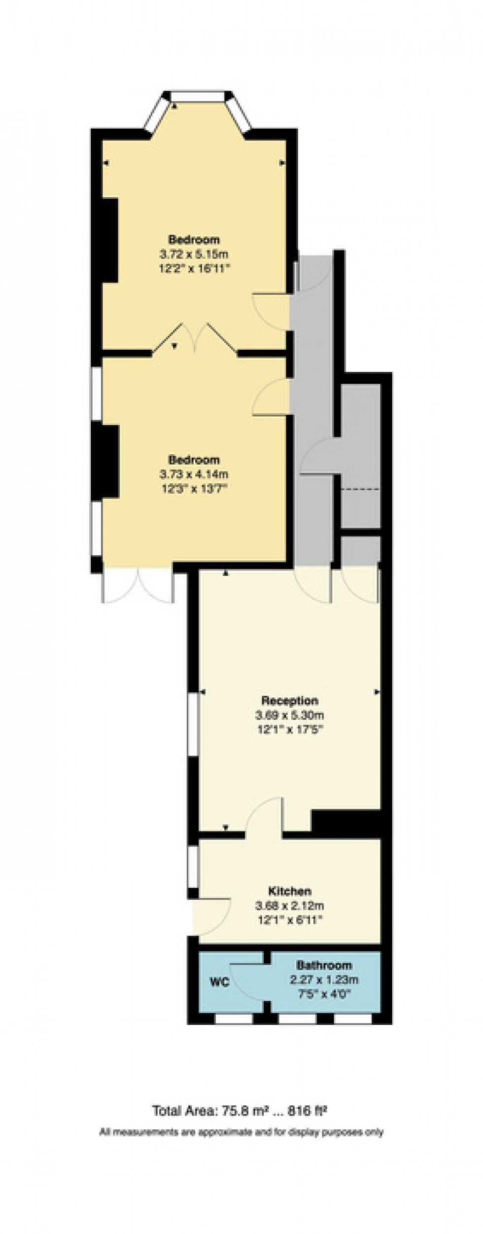 Floorplan for Beltinge Road, Herne Bay, Kent