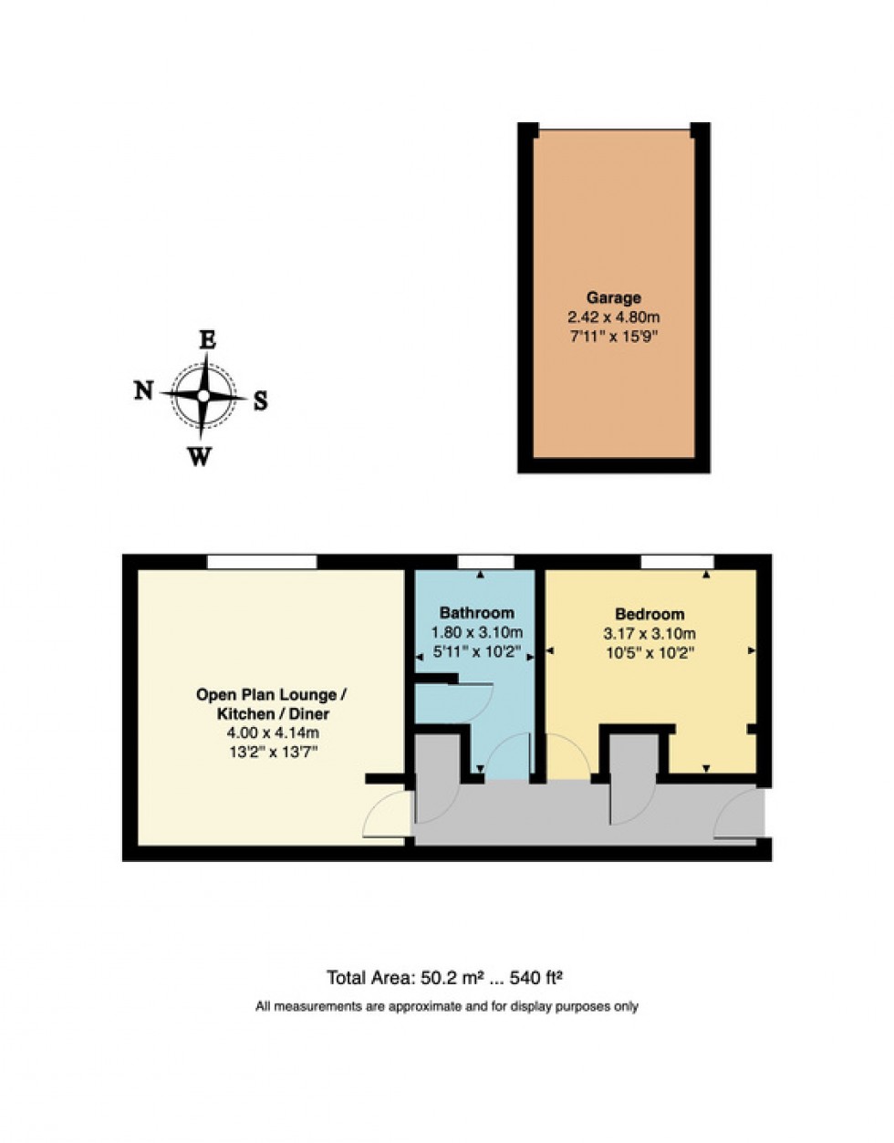 Floorplan for Royal Court, Pier Avenue, Whitstable