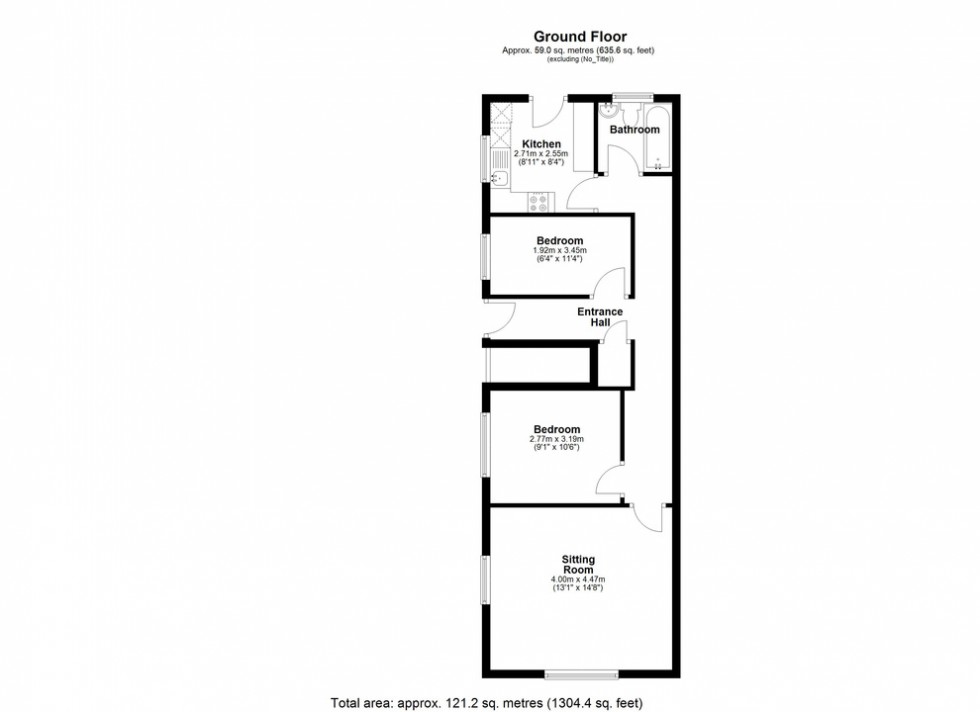 Floorplan for Reculver Road, Herne Bay, Kent