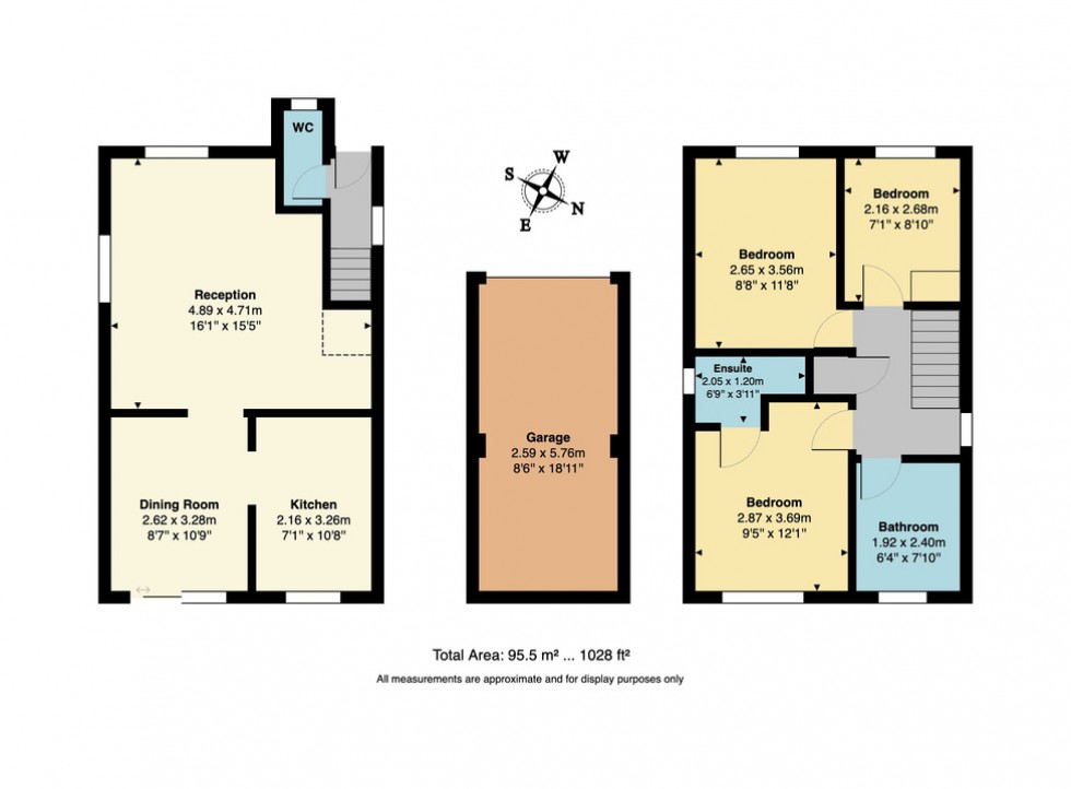 Floorplan for Warden Point Way, Whitstable, Kent