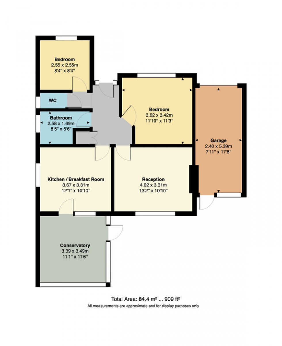 Floorplan for Oakdale Road, Herne Bay, Kent