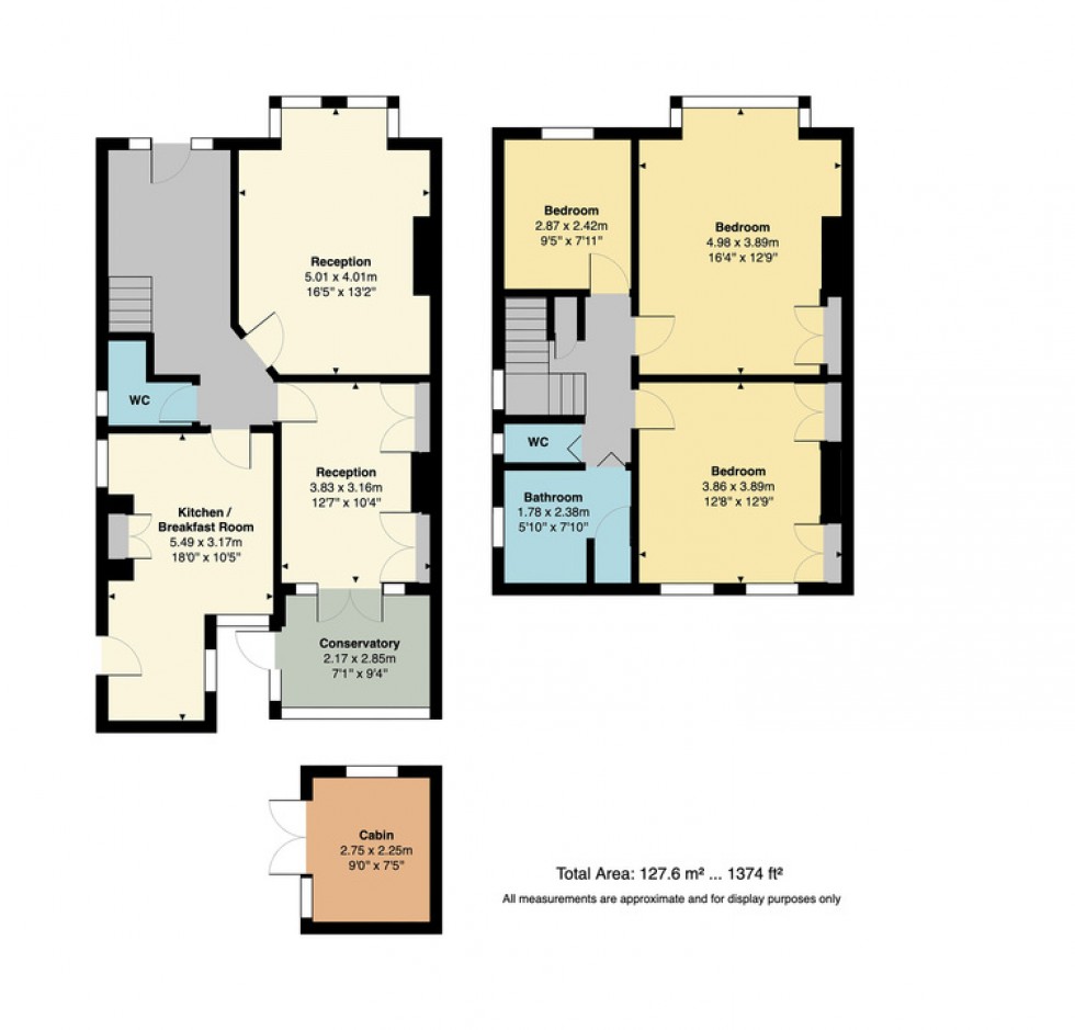 Floorplan for Clarence Road, Herne Bay
