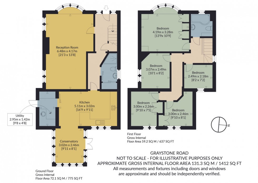 Floorplan for Graystone Road, Tankerton