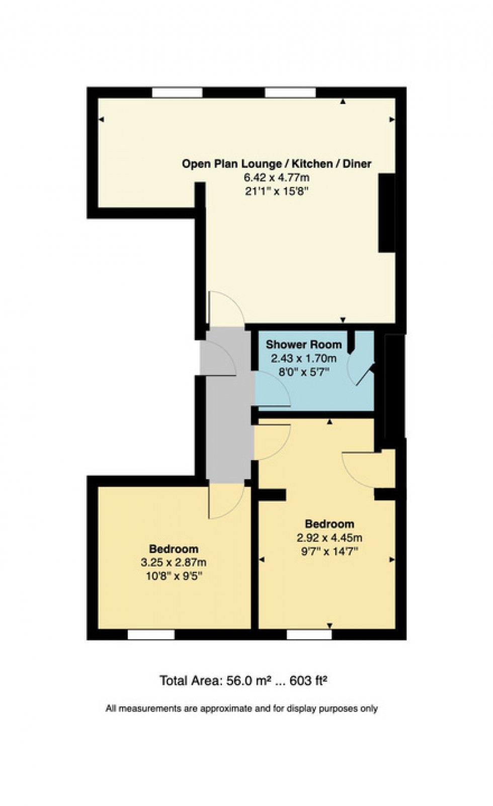 Floorplan for Central Parade, Herne Bay
