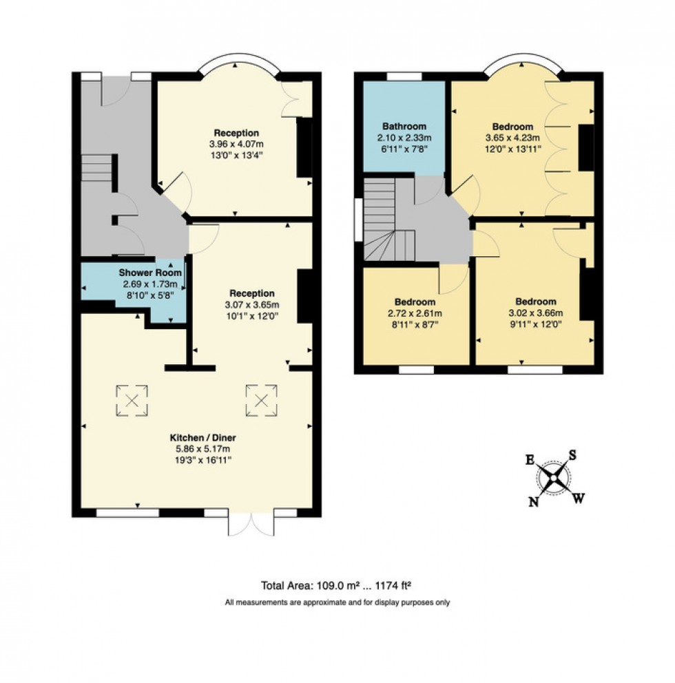 Floorplan for Old Bridge Road, Whitstable