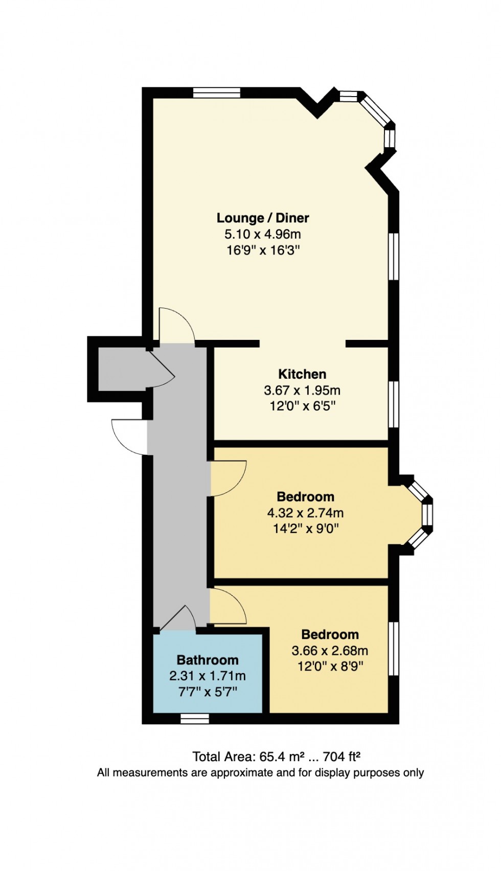 Floorplan for East Street, Herne Bay, Kent