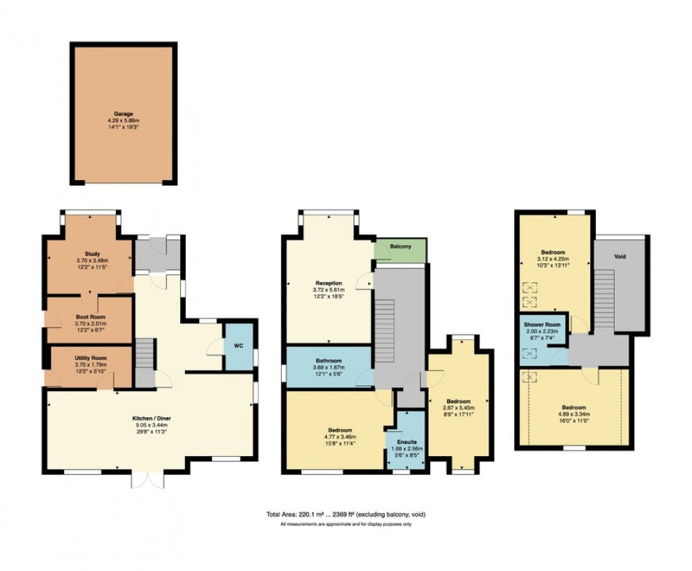 Floorplan for Kestrel View, The Lees, Herne Bay, Kent