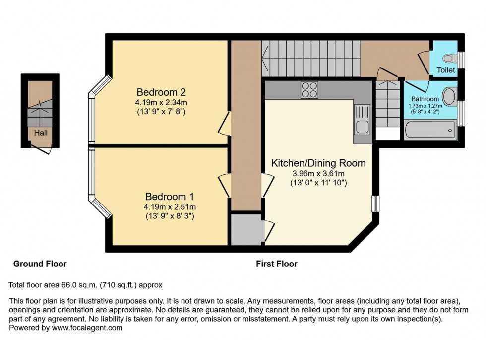 Floorplan for The Centre, Mortimer Street, Herne Bay