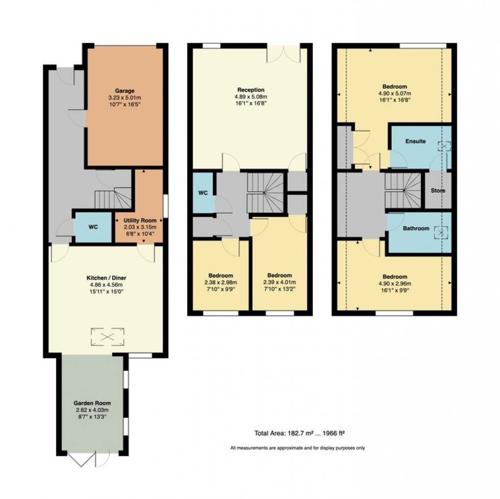 Floorplan for Joy Lane, Whitstable