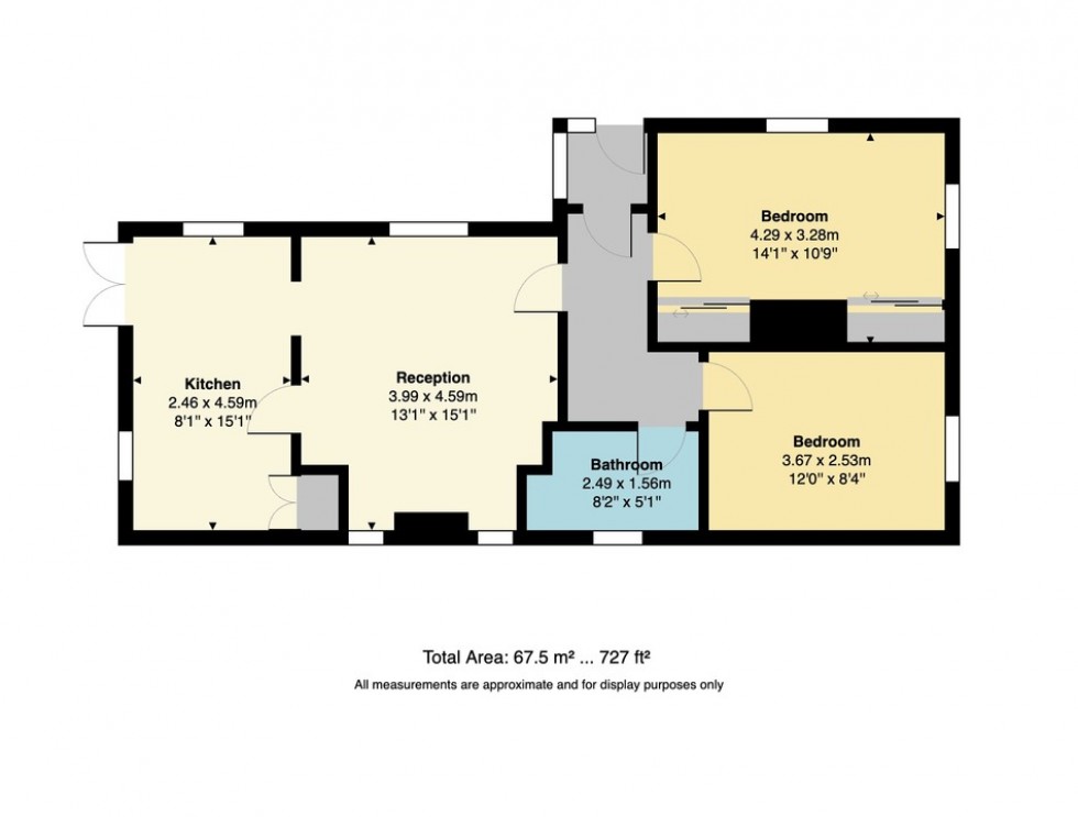 Floorplan for Queens Road, Whitstable