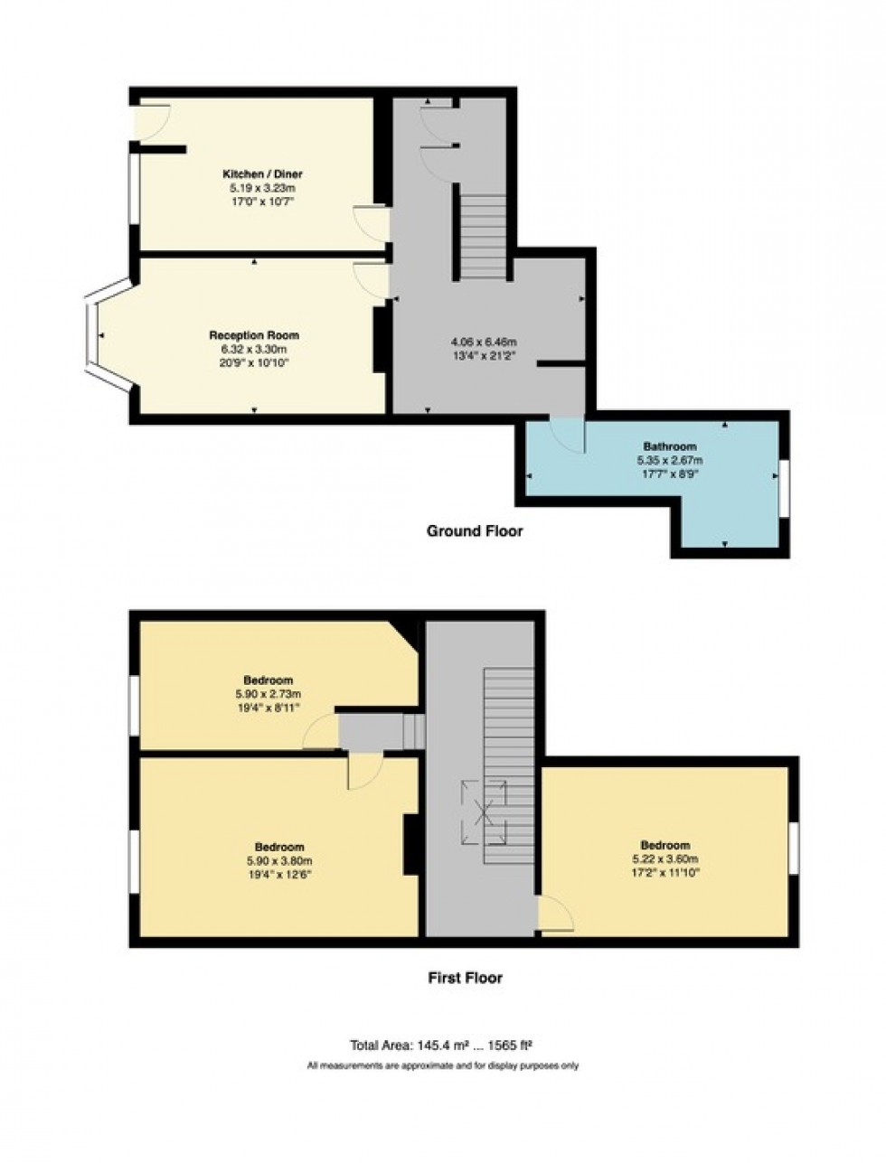 Floorplan for Canterbury Road, Herne Bay