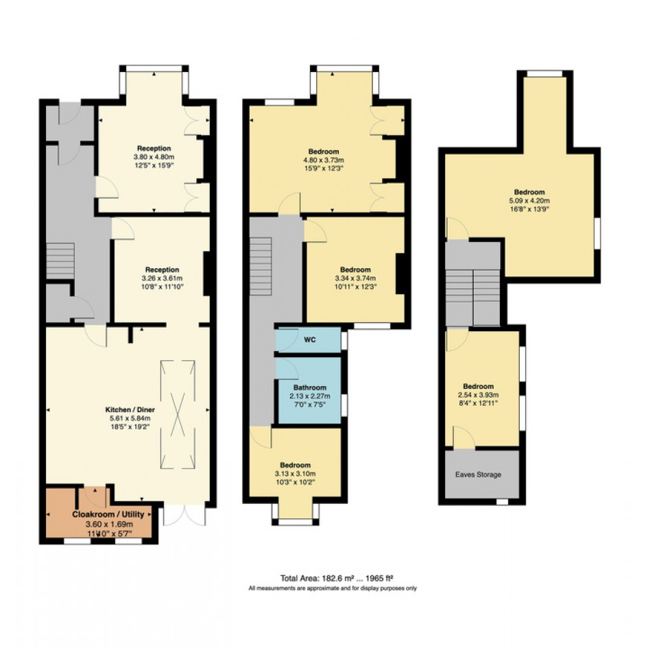 Floorplan for Beacon Road, Herne Bay, Kent