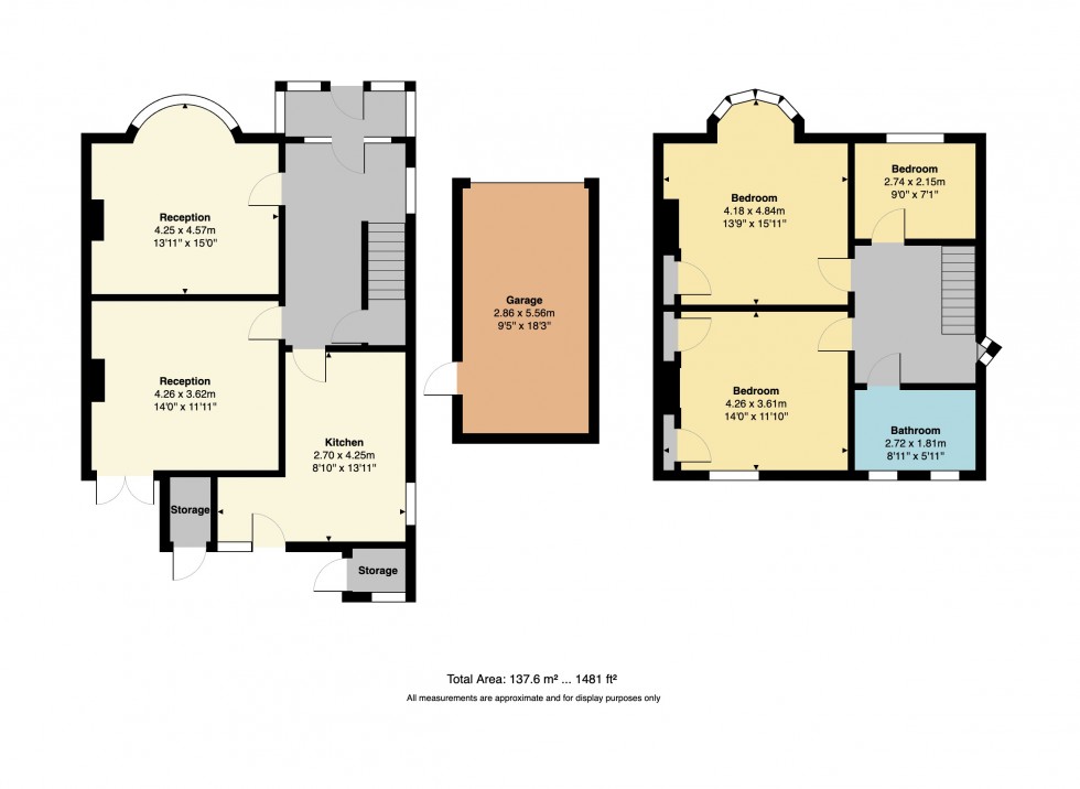 Floorplan for Grand Drive, Herne Bay, Kent