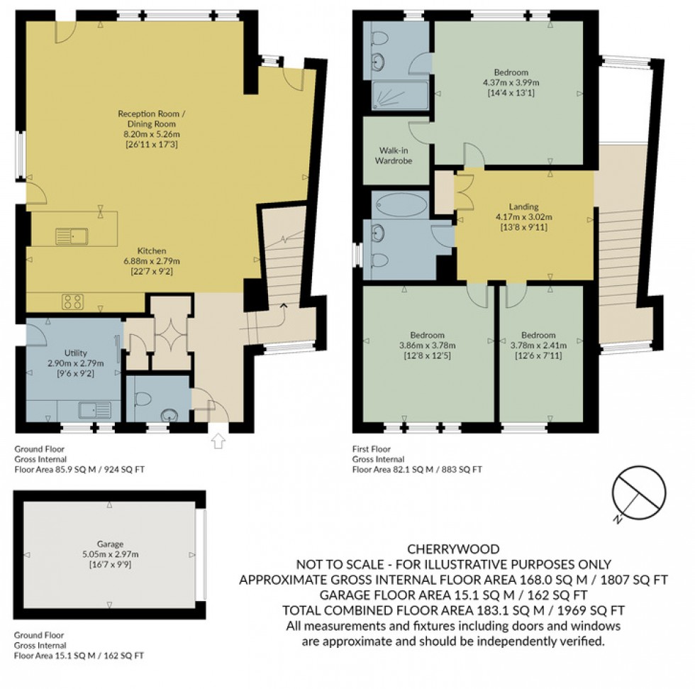 Floorplan for Cherrywood, Hernhill