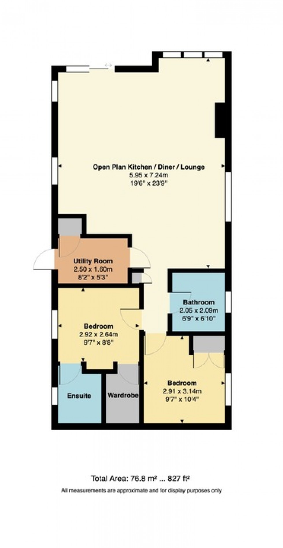 Floorplan for Seabreeze, Seaview Holiday Park, St John's Road, Whitstable, Kent