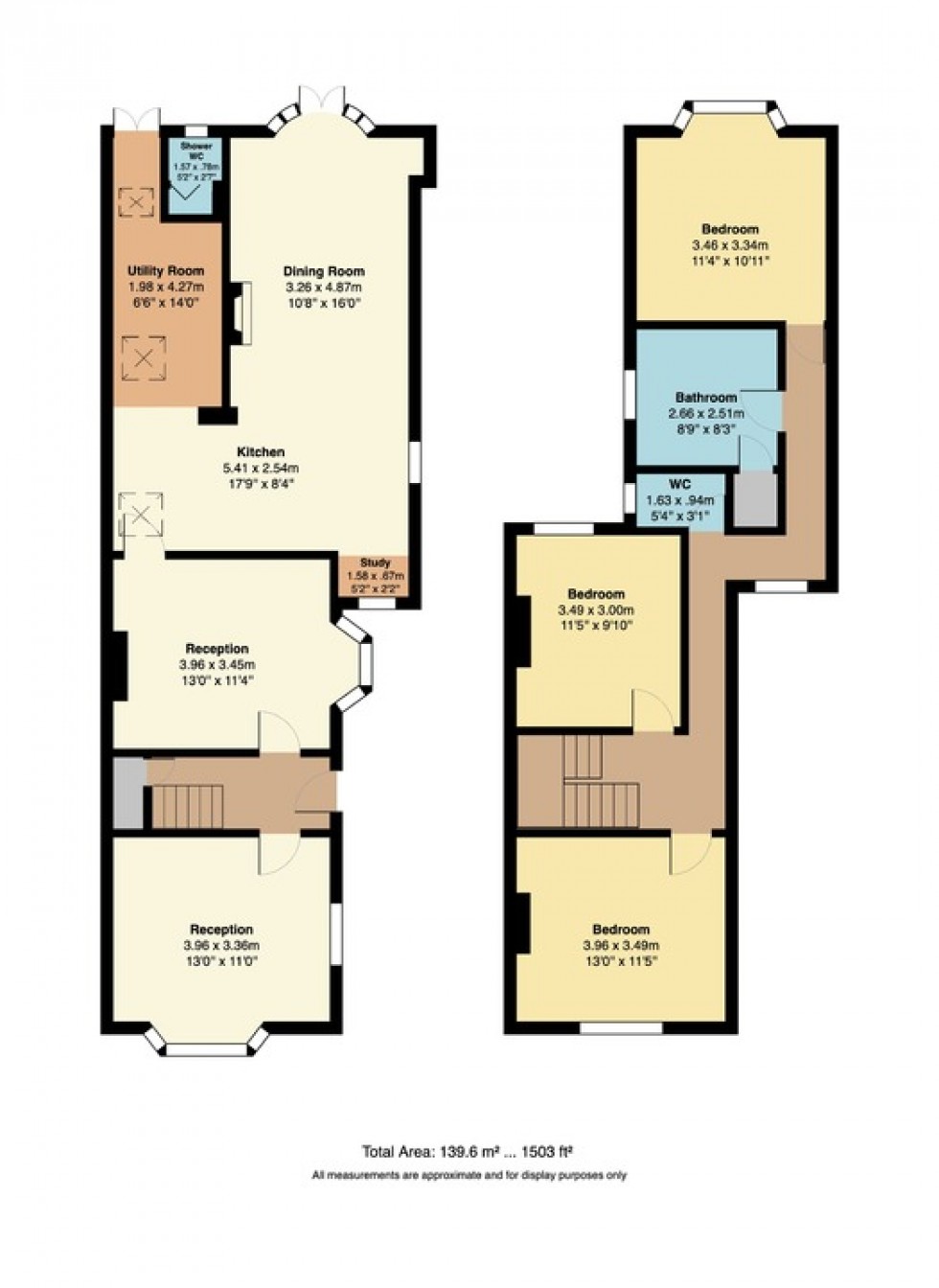Floorplan for Gladstone Road, Whitstable