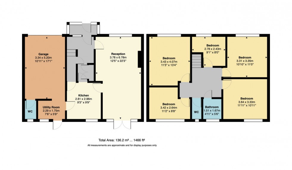 Floorplan for Grimthorpe Avenue, Whitstable