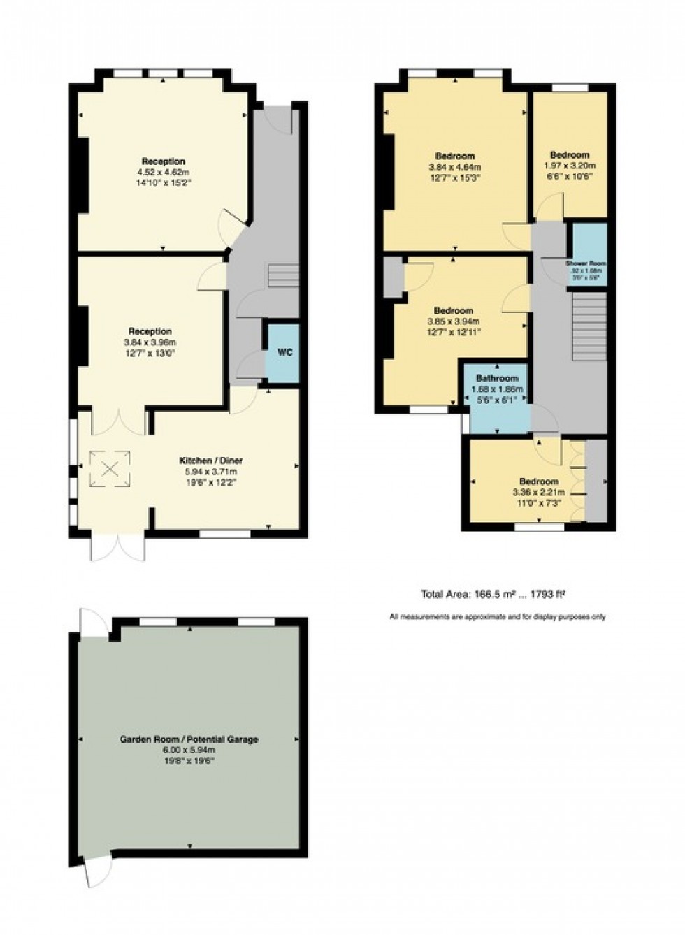 Floorplan for Gosfield Road, Herne Bay, Kent