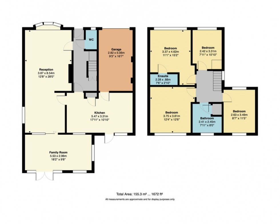 Floorplan for Reculver Road, Herne Bay, Kent