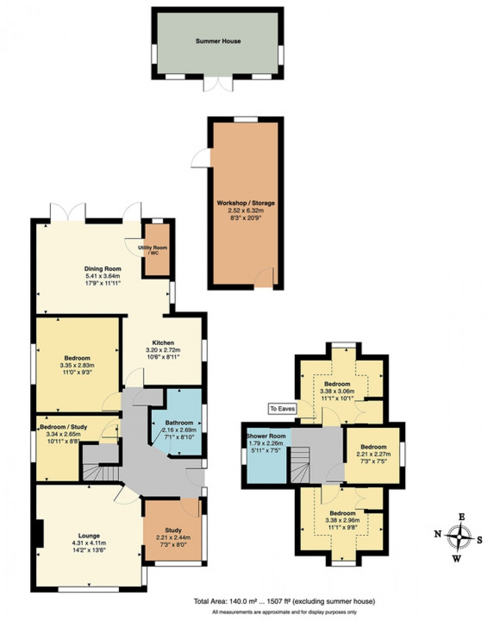 Floorplan for Clover Rise, Whitstable