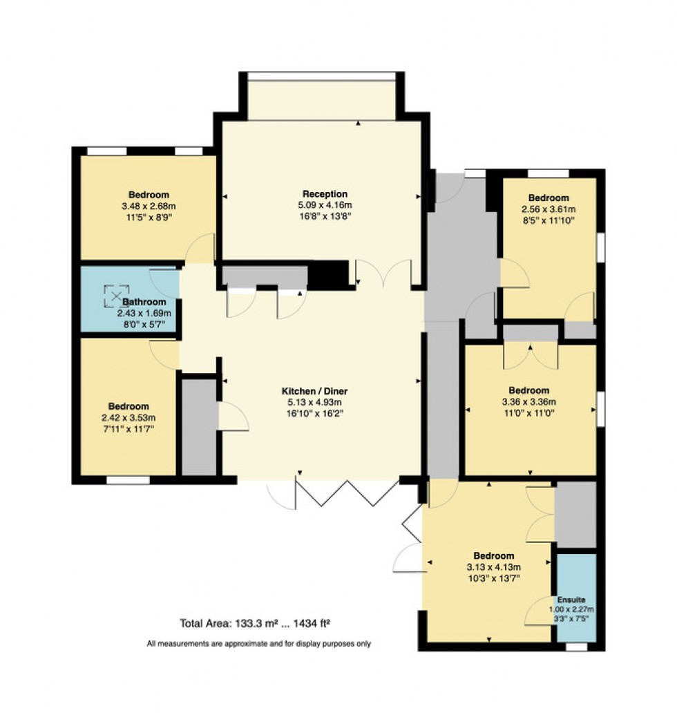 Floorplan for Mill Lane, Herne Bay, Kent