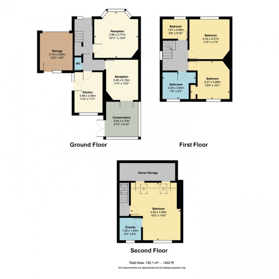 Floorplan for Pier Avenue, Herne Bay, Kent