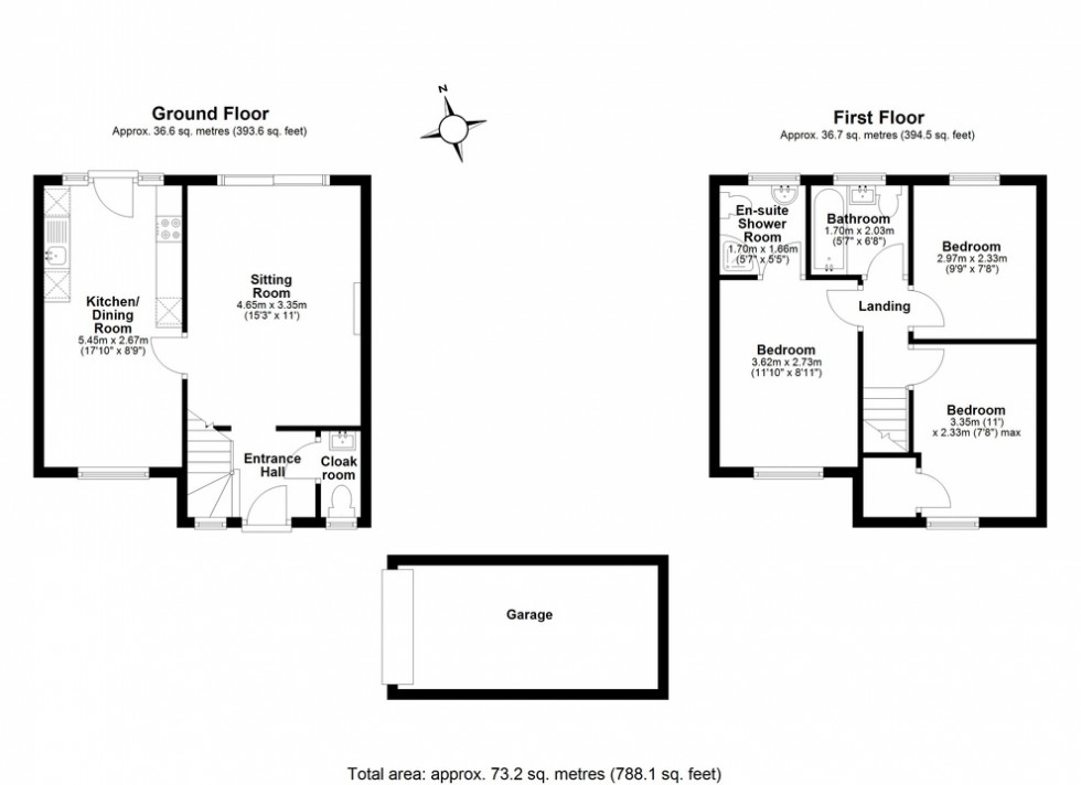 Floorplan for Magnolia Rise, Herne Bay, Kent