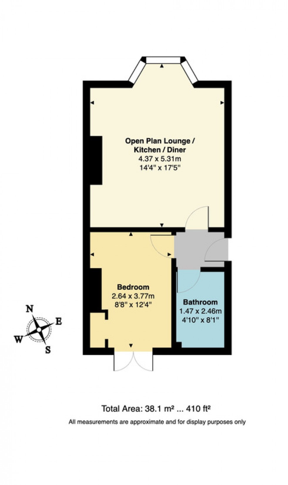 Floorplan for Tankerton Road, Whitstable