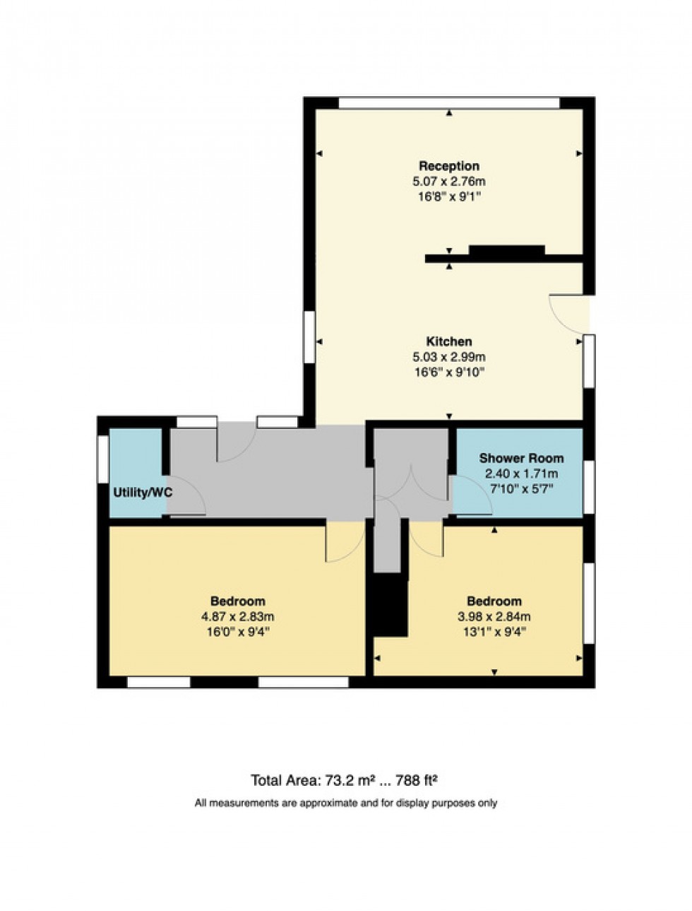 Floorplan for Woodrow Chase, Herne Bay, Kent