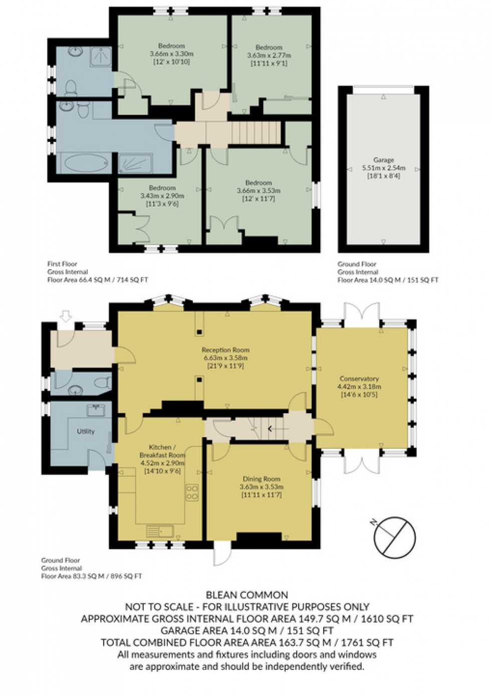 Floorplan for Forest House, Blean, Canterbury