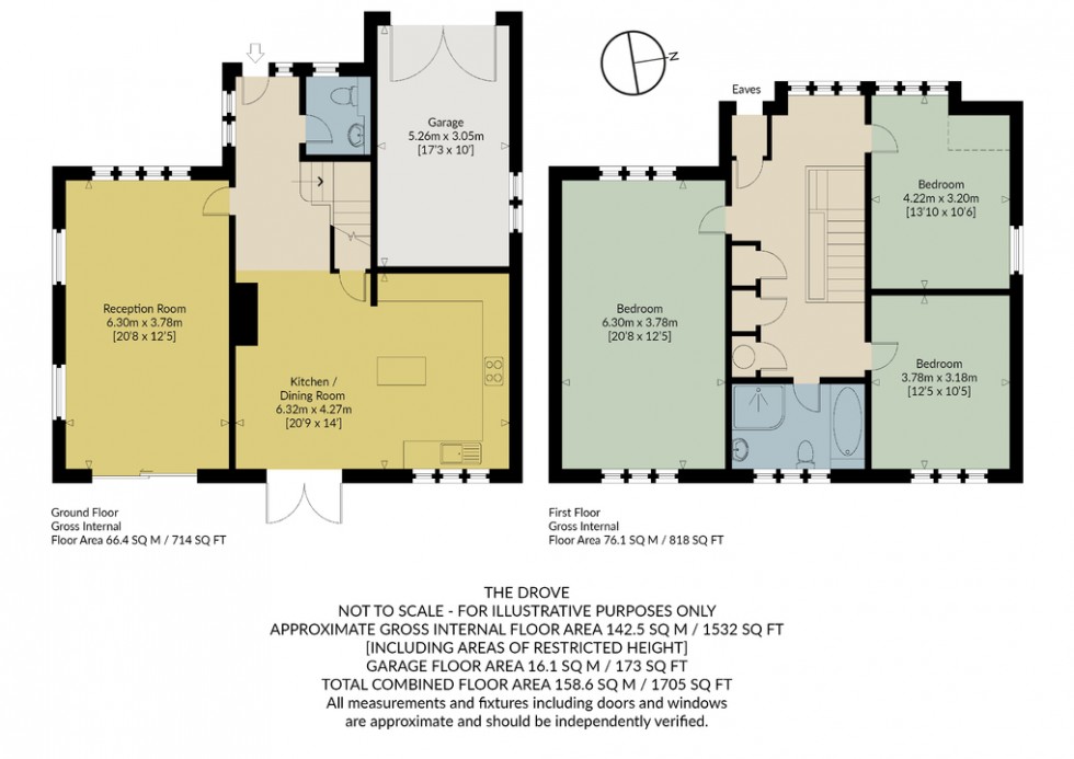 Floorplan for Greenleas, The Drove, Chestfield, Whitstable