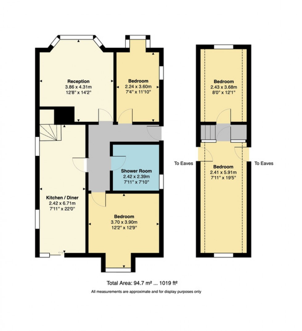 Floorplan for Northwood Road, Tankerton, Whitstable