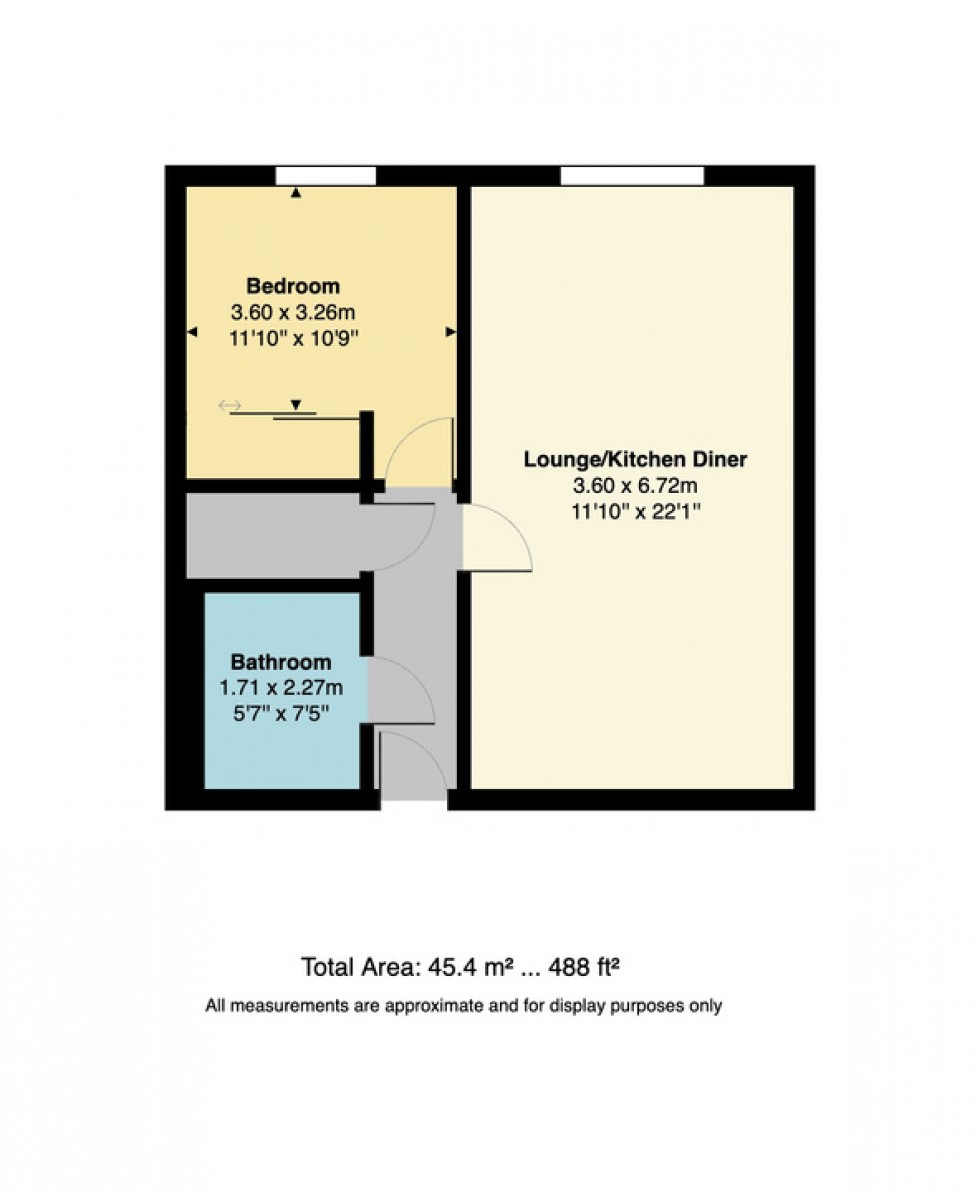 Floorplan for Olympia Way, Whitstable