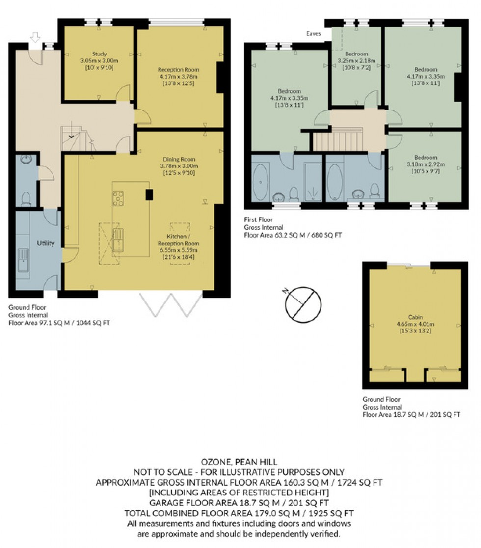 Floorplan for Pean Hill, Whitstable