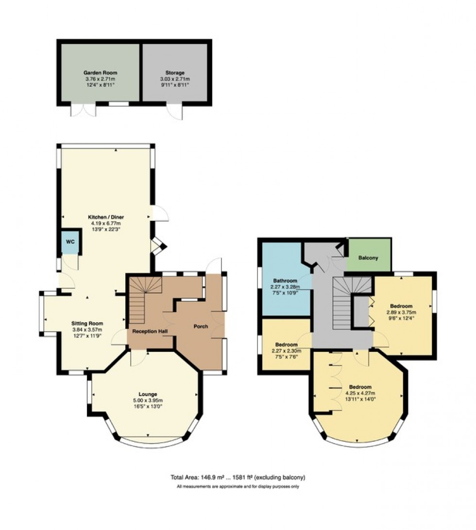 Floorplan for Western Avenue, Herne Bay, Kent