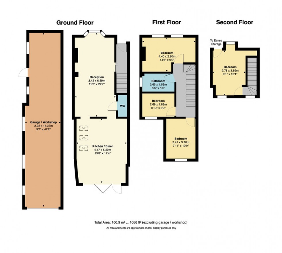 Floorplan for Island Wall, Whitstable