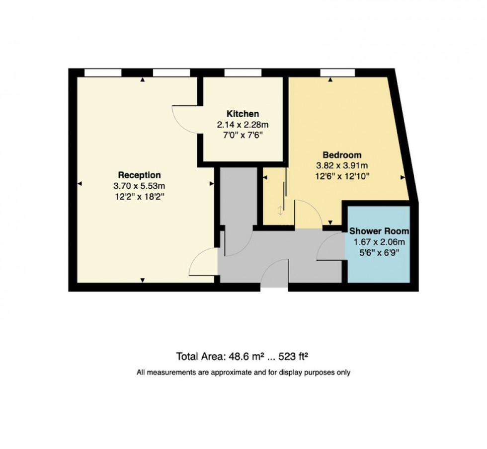 Floorplan for Thwaytes Court, Minster Drive, Herne Bay, Kent