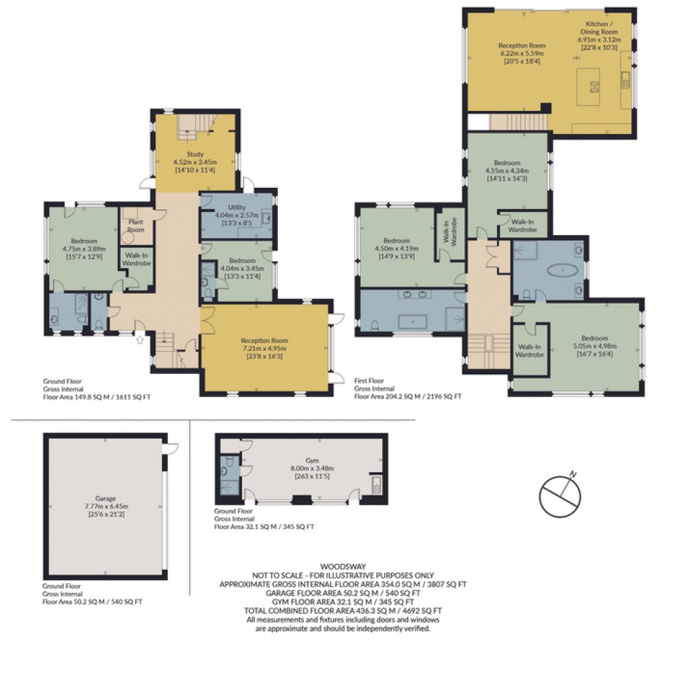 Floorplan for Clapham Hill, Whitstable