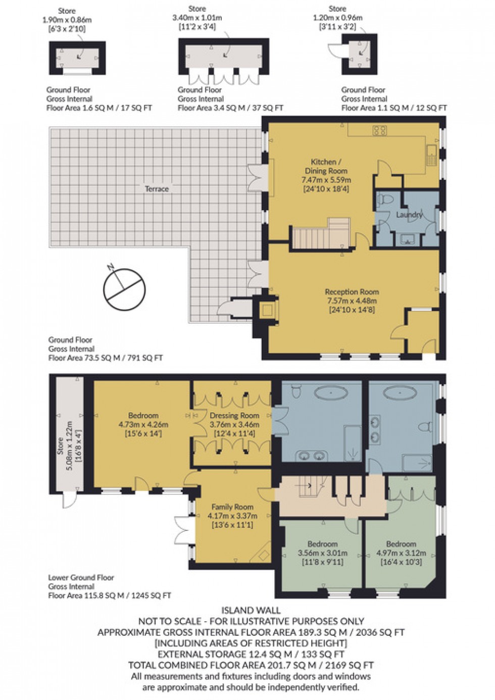 Floorplan for Island Wall, Whitstable