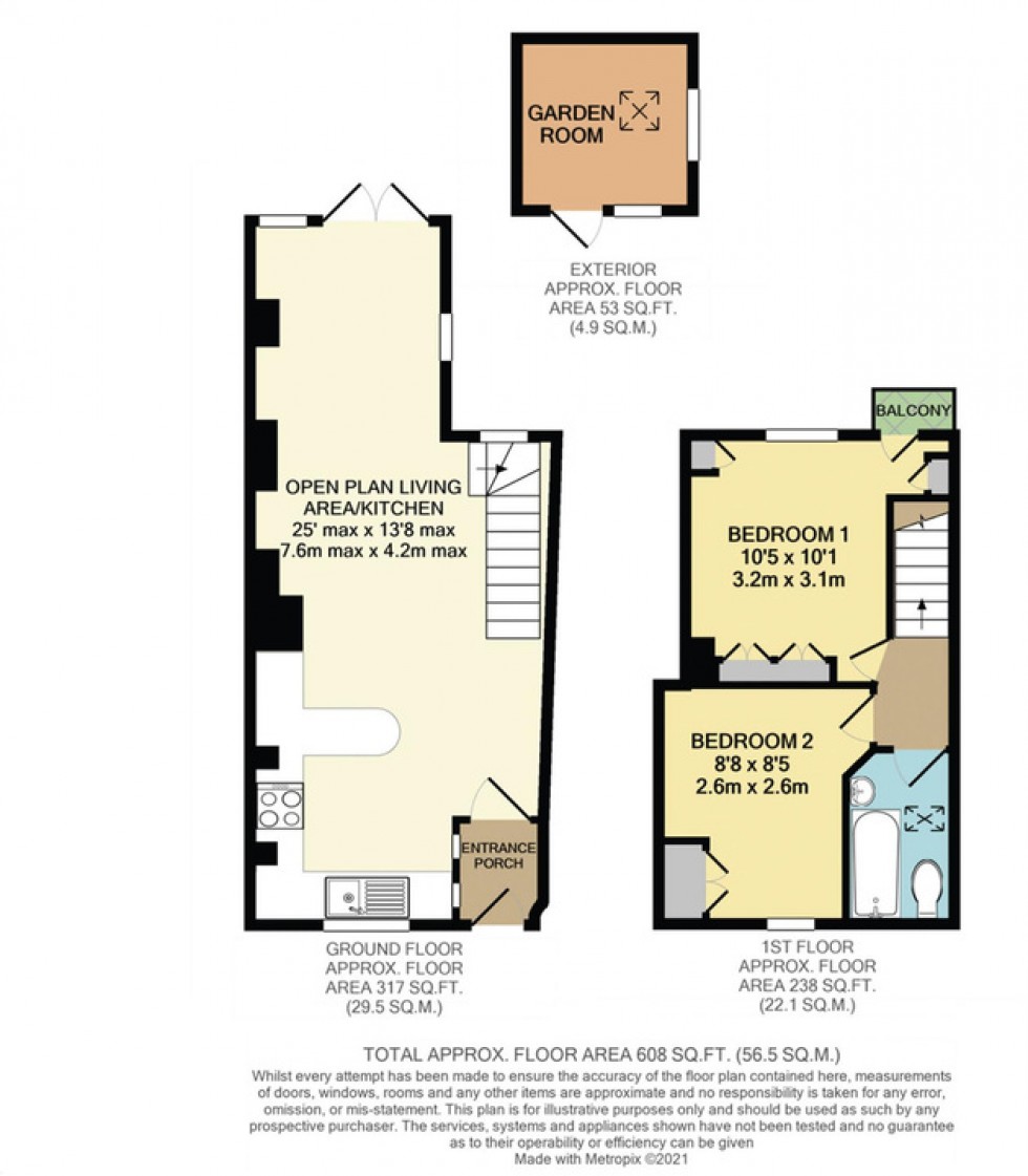 Floorplan for North Lane, Canterbury, Kent