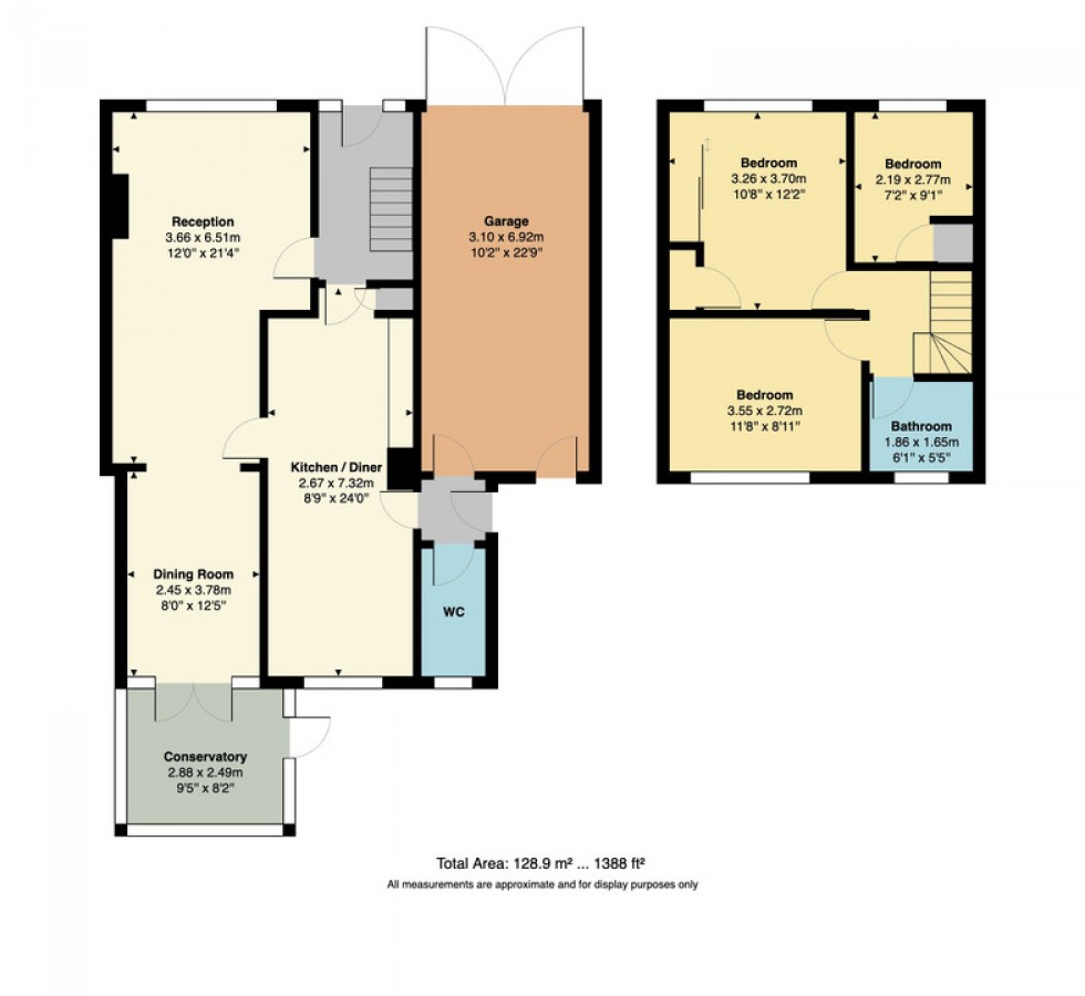 Floorplan for Pigeon Lane, Herne Bay, Kent
