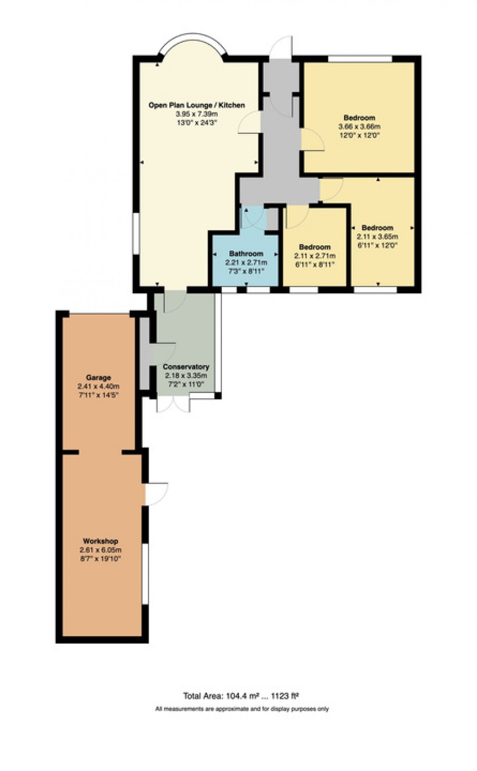 Floorplan for The Broadway, Herne Bay, Kent