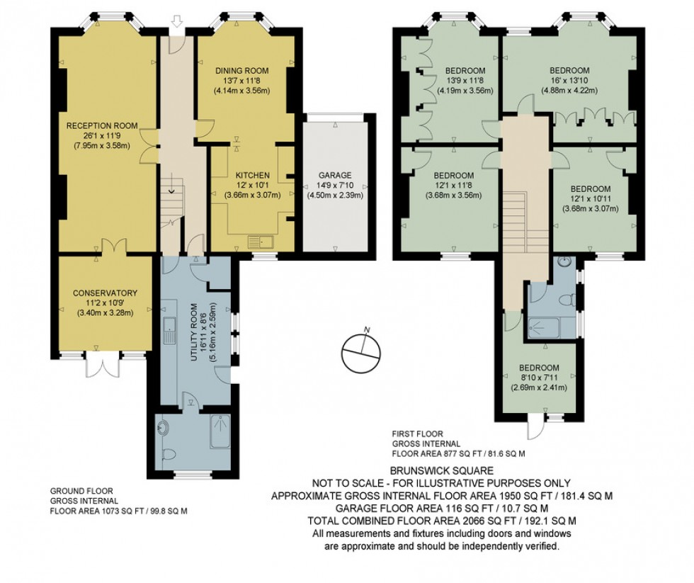 Floorplan for Brunswick Square, Herne Bay, Kent