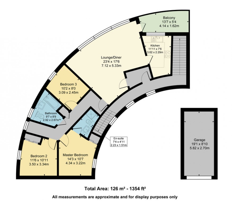 Floorplan for Bluefield Mews, Whitstable