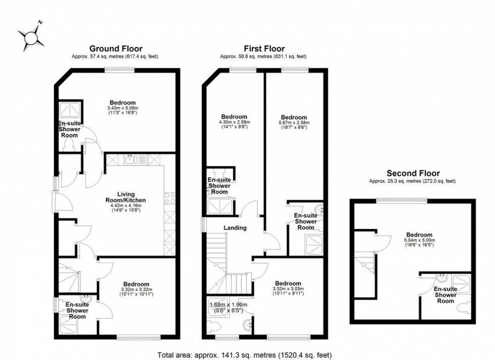 Floorplan for Sturry Road, Canterbury, Kent