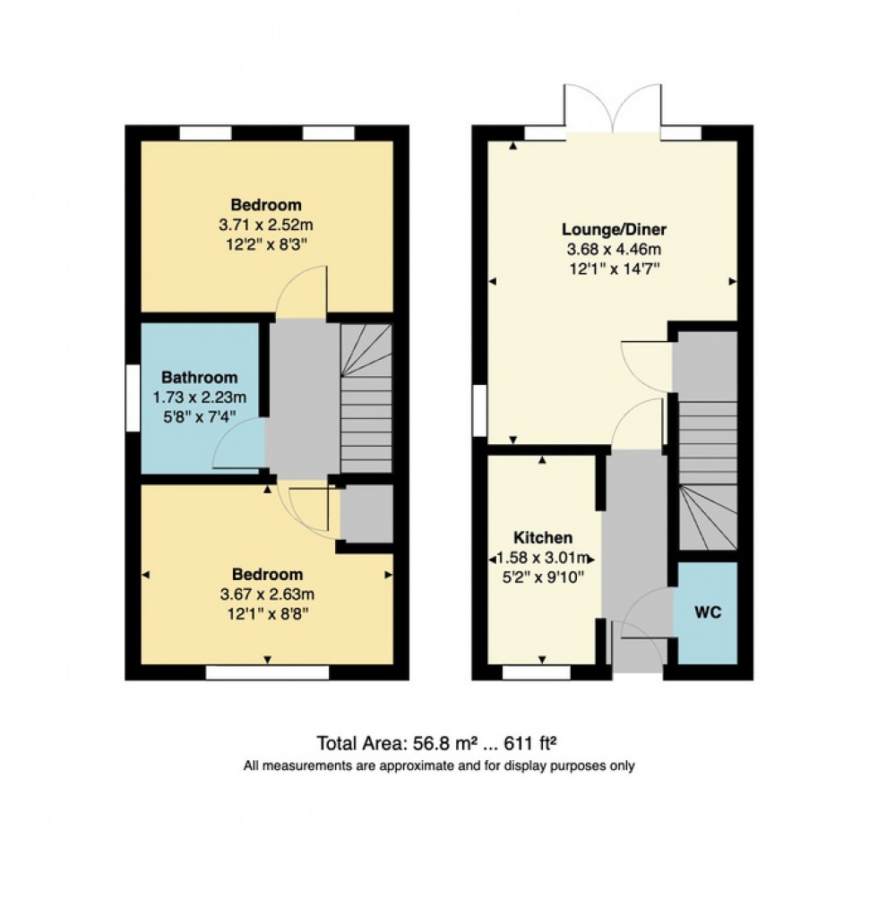 Floorplan for Willowbrook Close, Herne Bay, Kent