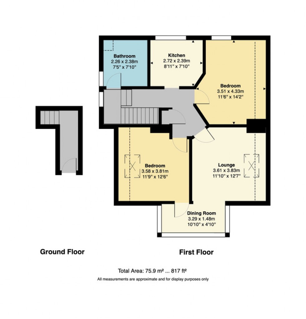 Floorplan for Selsea Avenue, Herne Bay, Kent