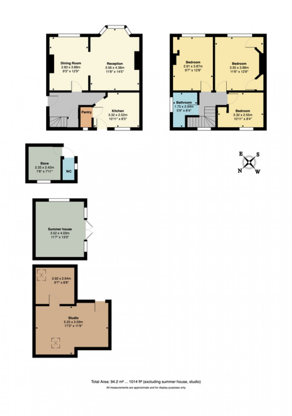 Floorplan for Sydney Road, Whitstable