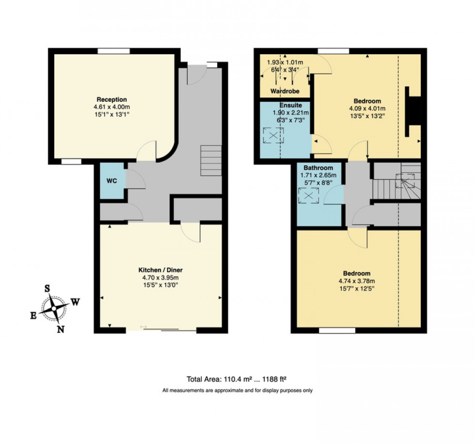 Floorplan for Sea Dancer, Macdonald Parade, Whitstable