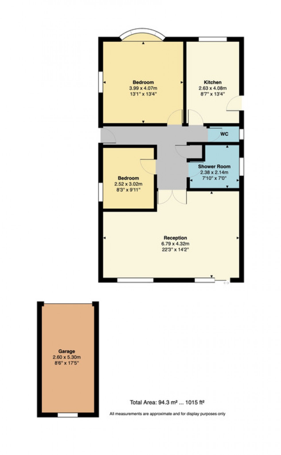 Floorplan for Chanctonbury Chase, Seasalter, Whitstable